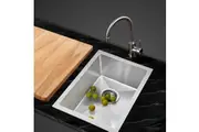 Cefito Kitchen Sink 44X34CM Stainless Steel Nano Basin Single Bowl Silver