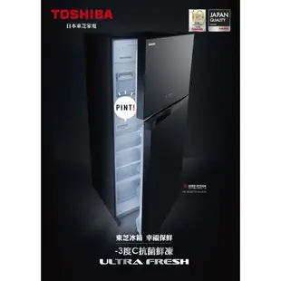 【TOSHIBA 東芝】608公升雙門變頻冰箱 GR-AG66T(GG)漸層藍基本安裝+舊機回收 樓層及偏遠費另計
