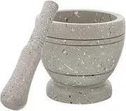 HEALEEP 1 Set Granite Style and Pestle for Efficient Food Preparation Versatile Kitchen Tool for Grinding Garlic Easy to Clean Material