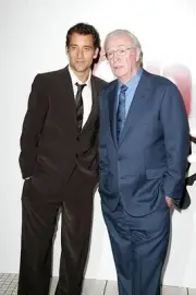 Clive Owen Michael Caine arrive UK premiere of Children of Men Ode- Old Photo