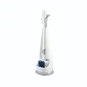 No-Drip Toilet Brush Set – Flexible Neck Toilet Brush with Portable Caddy