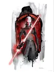 Star Wars Rebels Inquisitor Lithograph Art Print Poster 18x24 Mondo NEW