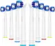 【日本代購】VINFANY 電動牙刷適用於替換刷頭棕色OralB 替換刷頭基本刷頭4個×2套=8支替換刷頭