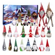 2024 Christmas Gnome Advent Calendar 24 Days Collectible Gnome Ornaments