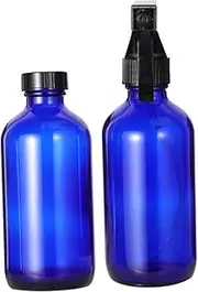 OSOLADY 1Set Refillable Spray Bottle Glass Subpackaging Bottles with Nozzle Caps Travel Sprayer for Perfume Dew Makeup Water and Portable