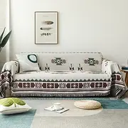 Aztec Sofa Cover Sofa Blanket Geometric Print Couch Cover Couch Protector Sofa Throw Cover Washable for Armchair/Loveseat/3 Seater/4 Seater/L Shape Sofa