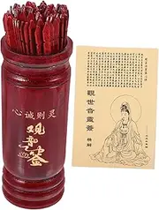 QUMIIRITY 1 Set Container Telling Divination Fortune Telling Sticks Gold from Divination Game Props Large Shui Bucket Feng Jumbo Fortune Game Teller Sticks Wooden Picks Paper