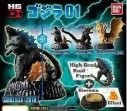 Godzilla Hg D 01 All 4 Types Set Full Complete Figure