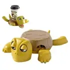 Automatic Eye Opening Turtle Shaped Cup Mat Water Cup Pad Home Decoration