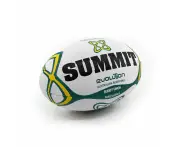 Summit Global Evolution Durable Professional Rugby Union Ball 2.0 Size 5 White