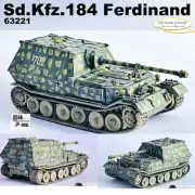 63221 1/72 German Sd.Kfz.184 Ferdinand anti-tank destroyer Kursk static Model