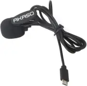 External Microphone for Action Cameras with Micro USB Port