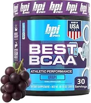 BPI Sports Best BCAA, 30 Servings, Grape, 0.3 Kilograms