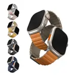 現貨免運UNIQ REVIX PE APPLE WATCH雙色矽膠真皮磁吸錶帶 蘋果錶帶 磁吸錶帶 新品上市