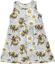 [Caihoyu] Girl Dresses Toddler Swing Casual Sundresses Birthday Party, Multicolor07, 4 Years
