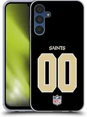 Head Case Designs Officially Licensed Custom Customised Personalised NFL Football Numbers New Orleans Saints Soft Gel Case Compatible with Samsung Galaxy A15