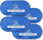 Reusable Hot and Cold Gel Ice Packs for Injuries | Cold Compress, Ice Pack, Gel Ice Packs, Cold Pack, Gel ice Pack, Cold Packs for Injuries, 10.5 in Long x 5 in Wide | 4 Pack