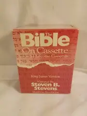 Steven B Stevens Holy Bible King James Version 12 Cassette Tapes