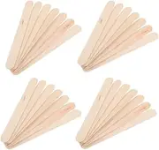 100pcs Ice Cream Stick Materials Wooden Craft Sticks Fade- for Popsicle Making DIY Creations