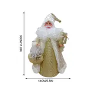 Christmas Tree Hat Tree Top Star Santa Claus Ornaments Forest Elderly Tree Top Topper Christmas Decor For Home Gold