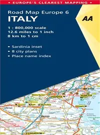 在飛比找三民網路書店優惠-Aa Road Map Italy