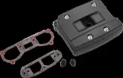 DS Black Rocker Box Cover Kit for Harley Super Glide CVO 99-00