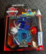 Bakugan Starter Pack Special Attack Bruiser Octagon Nillious Toy Set