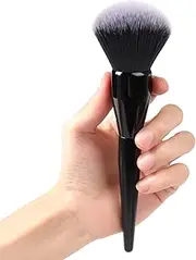 Large Powder Brush: Luxurious Foundation Brush, Professional Makeup Brush For Blending Liquid, Cream and Flawless Powder, Buffing, Blending, Vegan Makeup Tool With Cruelty-Free Bristles