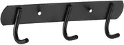 Stainless Steel Wall Mounted Coat Rack, Antirust Adhesive Hanger for Bathroom Entryway Kitchen, Space Saving