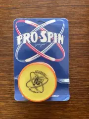 NOS Vintage 80's YELLOW/ORANGE Yo Yo Pro Spin Stinger Duncan Sales & Promo NIP