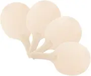 CIMAXIC Pcs DIY Table Tennis Rackets Unpainted Boys and Girls Paddle Blanks for Craft Projects