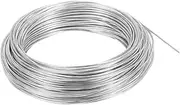 uxcell 1.5mm Bonsai Training Wire, 1 Roll Floral Wire Stems Anodized Aluminum Tree Wire 95 Feet Total for Gardening Branch Fixing, Silver