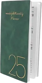 WEKADRIN Academic Planner Book English Schedule Management Tool Versatile Organizer for Teachers Students Efficient Daily Planner for Goal Setting Management