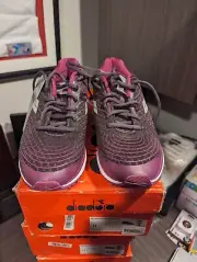 Diadora Womens Mythos Blushield Fly C8132 Plum Running Shoes Sneakers Size 10.5