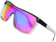 Gatuida Athlete's Sunglass Windproof Uv Cycling Glasses Adults Goggle Scratch Resistant Lenses for Outdoor Activities