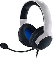 Razer Kaira X for PlayStation Gaming Headset, PS5 PS4 Compatible, Headset, Triforce 50mm Driver, HyperClear Cardioid Microphone, FlowKnit Memory Foam Ear Cushions, Compatible with PlayStation 5