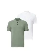 Allsaints Slim Fit Polo, Pack of 2
