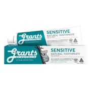 Grants of Australia Natural Toothpaste Sensitive with Mint 100g