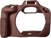 FVDPWYE Rubber Camera Case, Lightweight, Comfortable, Shockproof and Dustproof, Skin Protector for Mirrorless Camera, Brown