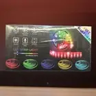50 foot LED strip lights RGBIR remote microphone mode app control {V}