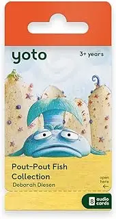 Yoto The Pout-Pout Fish Collection by Deborah Diesen – 8 Kids Audio Cards for Use with Player & Mini All-in-1 Audio Player, Screen-Free Listening with Playtime Bedtime & Travel Stories, Ages 1+