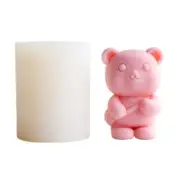 3D Bear Silicone Mold for Making Handmade Chocolate Cake Decor