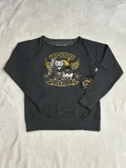 Tokidoki x Overwatch Deadlock Gray Sweater Long Sleeve Women Size L