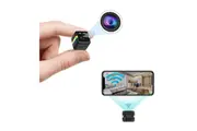 Mini Hidden WiFi Wireless Camera Nanny Cam, 1080P Camera Home Security Camera,Night Vision Indoor/Outdoor Small Camera Record Dog Pet Camera, black