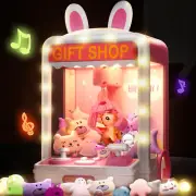 Claw Machine for Kids, Mini Vending Machine Girl Toys Age 6-8,Candy Machine with