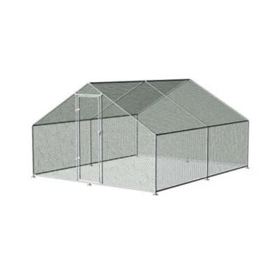 Chicken Coop Cage Run Rabbit Hutch Large Walk In Hen House Cover