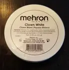Mehron Makeup - Clown Mime Cosplay White Face Paint, 2.25 oz