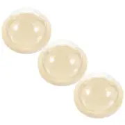 3 Pcs Glass Case for Display Figures Mini-cloche Dome Cases Collectibles