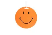 Korjo Luggage Tag 2-Pack Smiley Orange Travel Accessories LTPC2