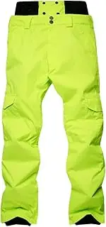 [Haitpant] Men's Ski Pants Camo1 High-Waist Snowboard Pants Adult Winter Outdoor Windproof Warming Thicker Trouser